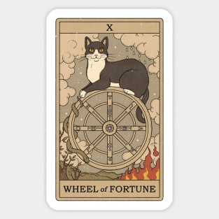 Wheel of Fortune Sticker